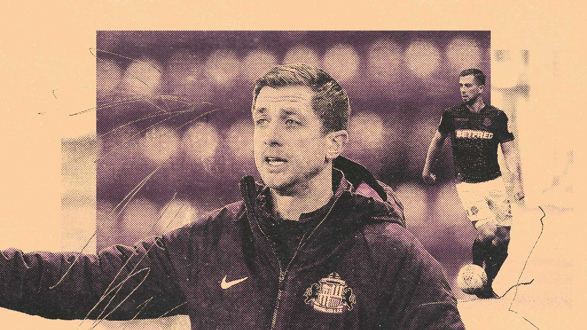 Andy Taylor pictured doing a bit of coaching, a bit of playing