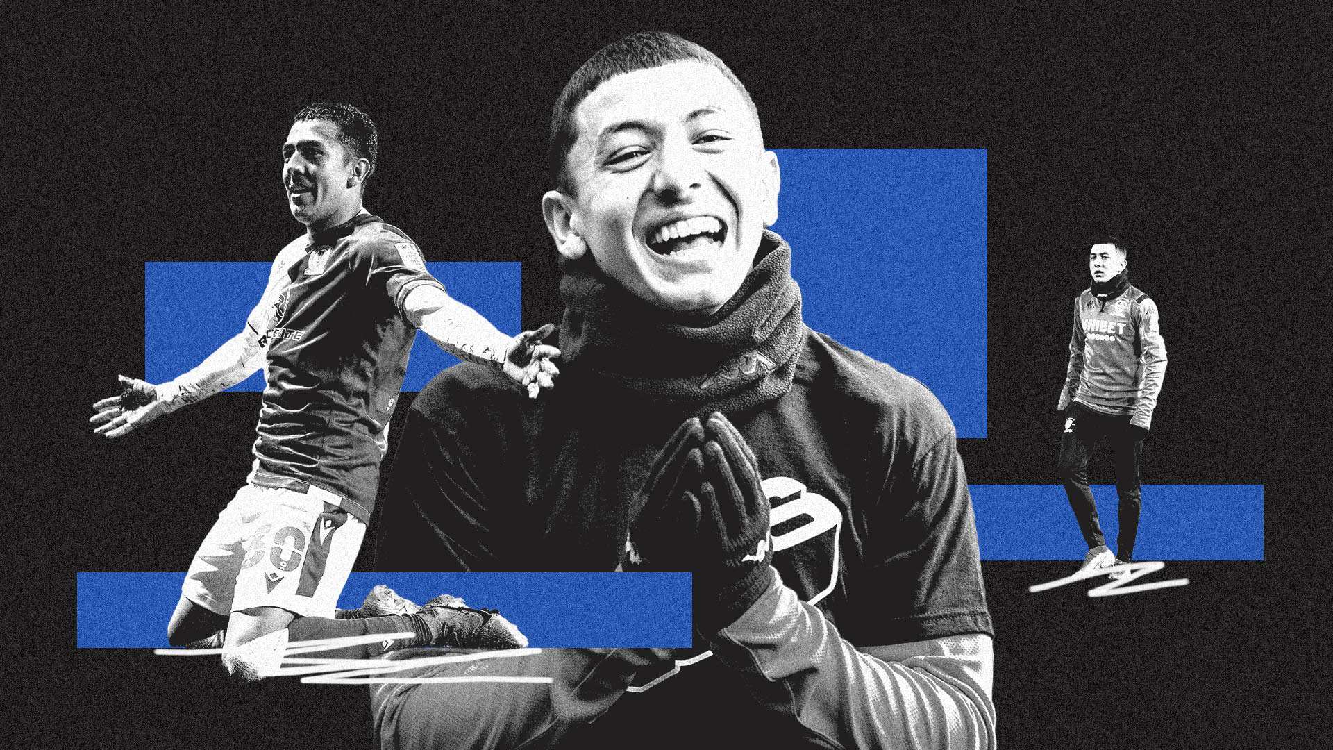 Ian Poveda in some happy moments