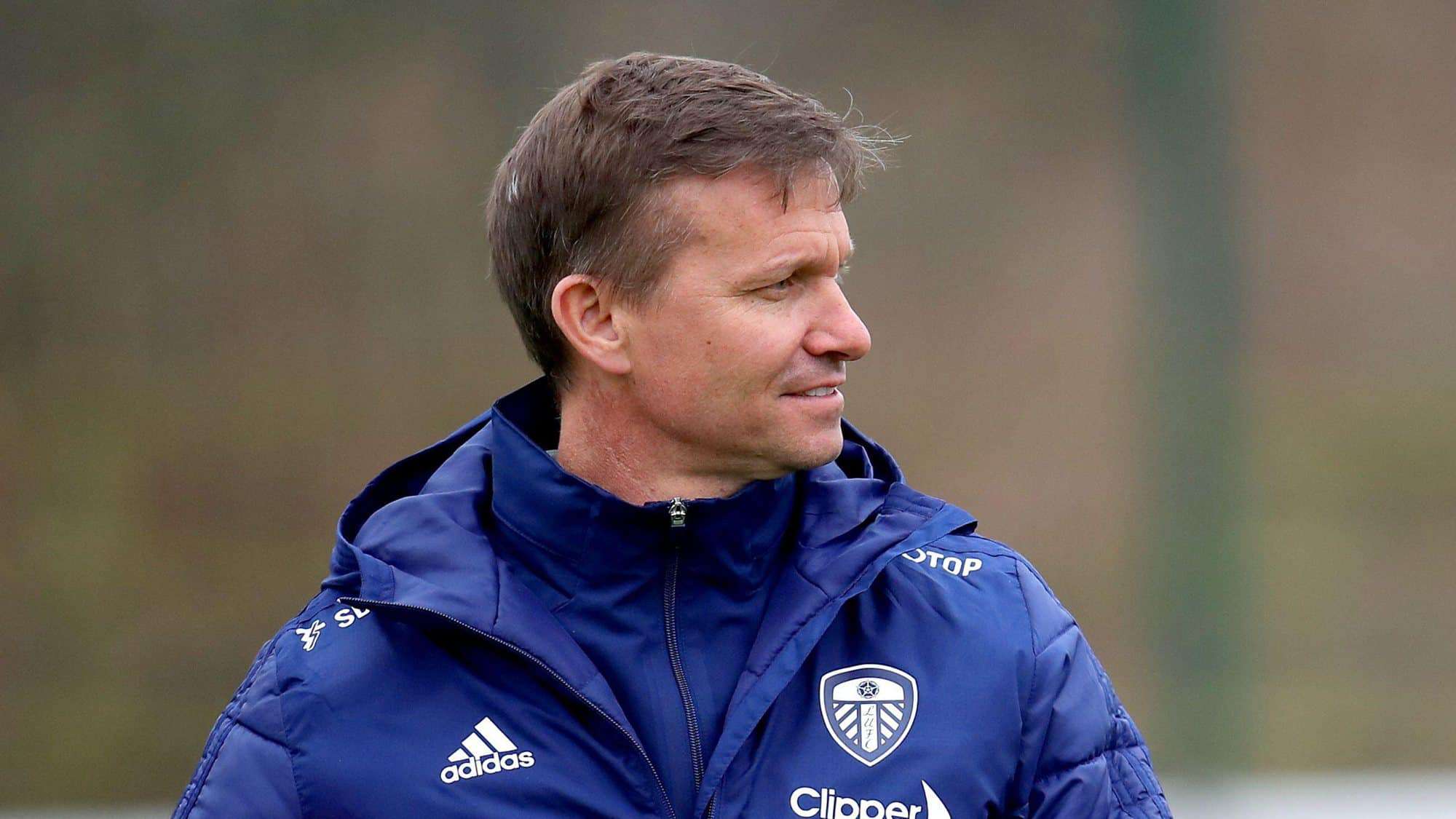 Jesse Marsch, chillaxing on the training pitch