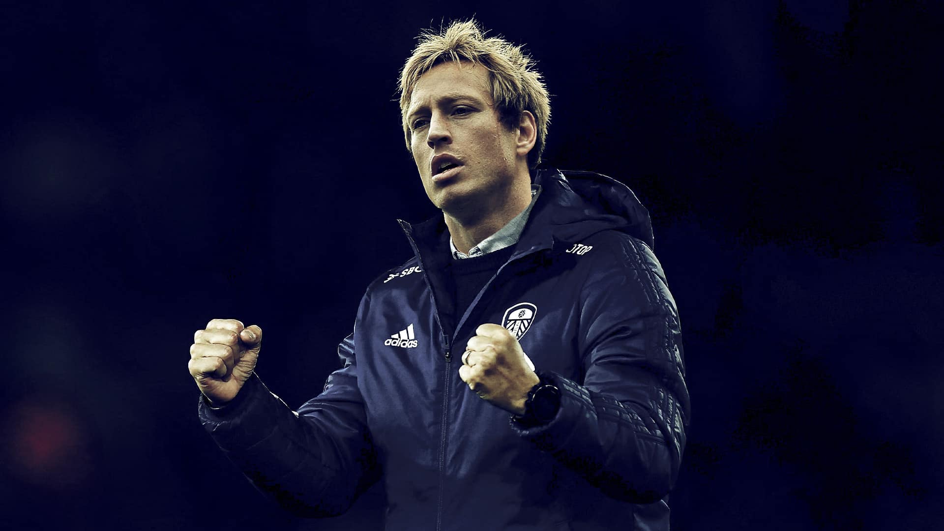 Luciano Becchio's beautiful head on Jesse Marsch's clueless body