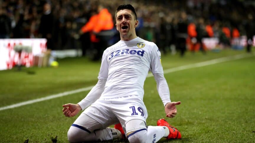 Pablo Hernandez sliding on his knees in front of the south stand, celebrating his wondergoal after sixteen seconds against West Brom. As good as it gets