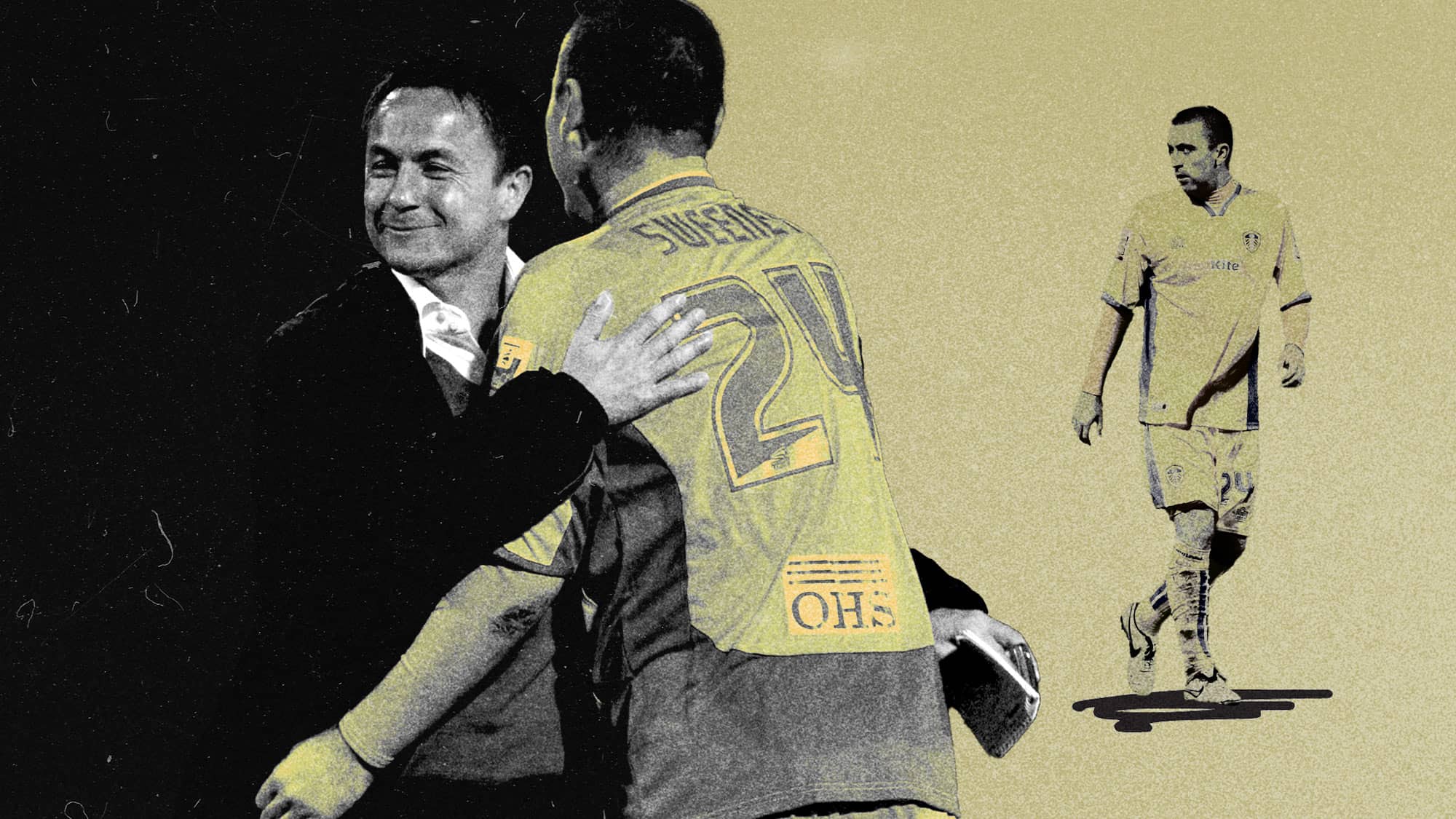A harrowing image of Dennis Wise smugly hugging Peter Sweeney