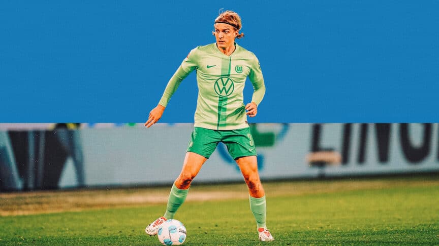 Sebastiaan Bornauw in action for Wolfsburg