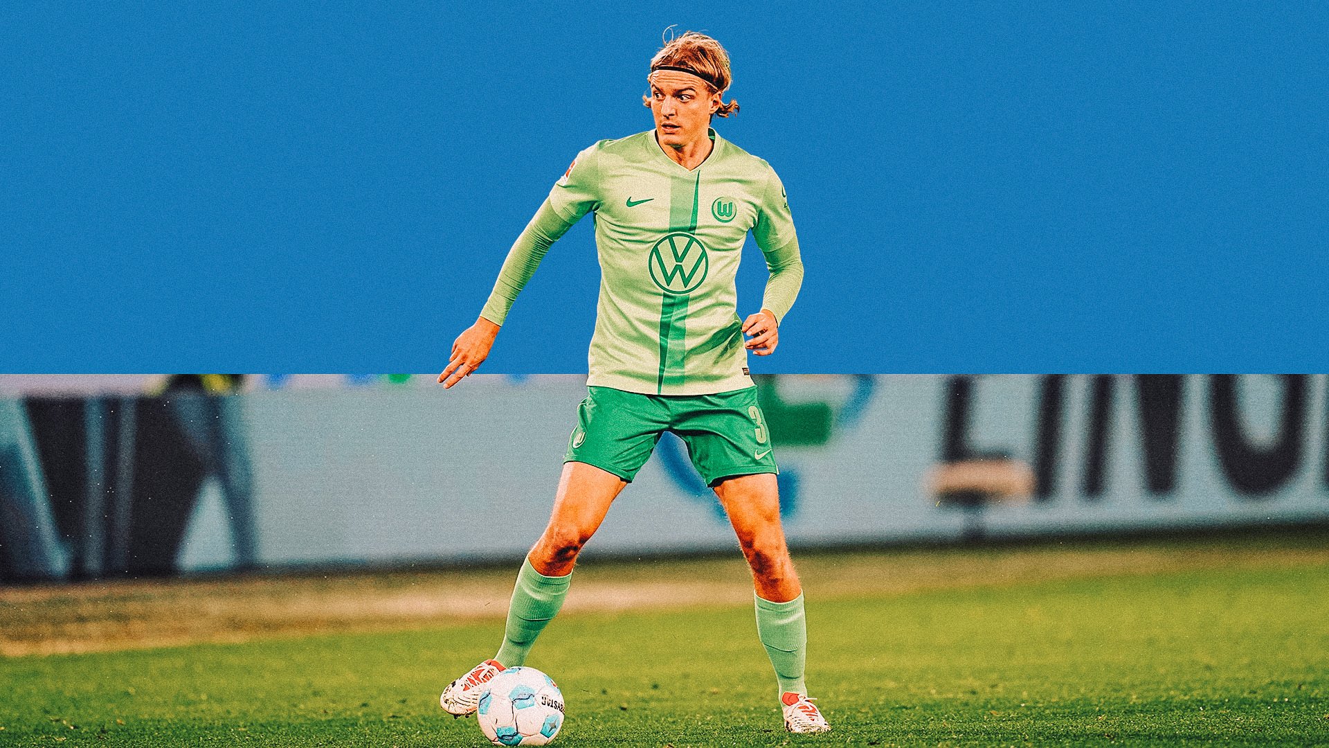 Sebastiaan Bornauw in action for Wolfsburg