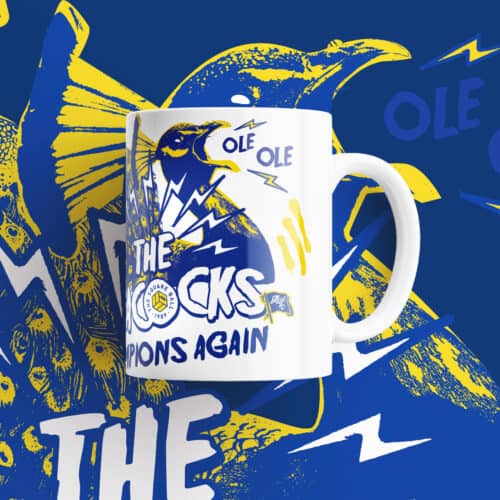 The Peacocks Champions Again Mug