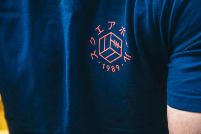 Japanese Logo Tee | Navy - Image 5