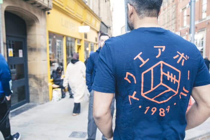 Japanese Logo Tee | Navy - Image 7