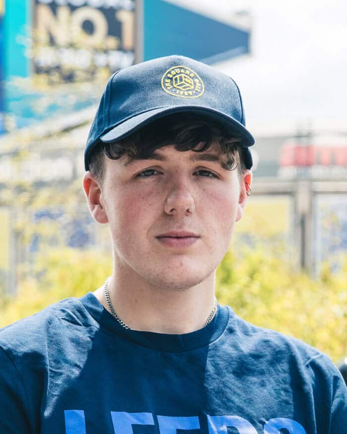TSB Logo Baseball Cap - Navy/Green - Image 2